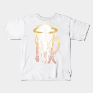 Virgo Skull - Full Colour Kids T-Shirt